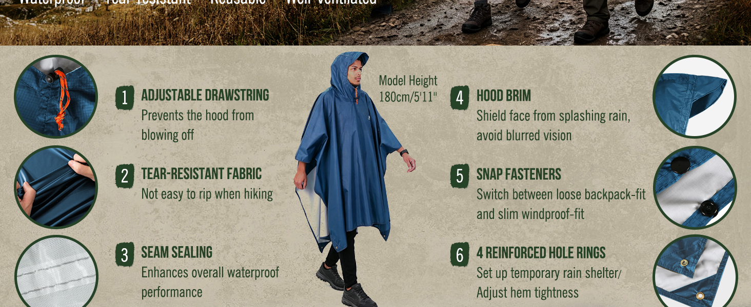 rain poncho