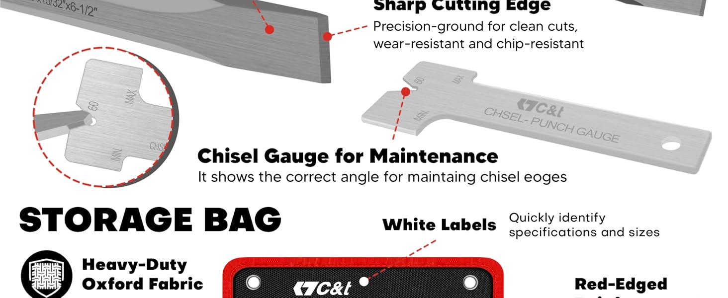 16Piece Punch and Chisel