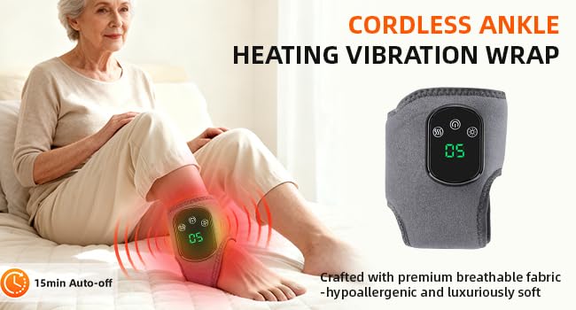 Foot and Ankle Massager with Heat