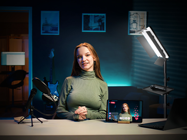 content creator lighting