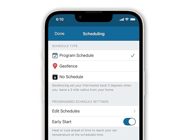 Touch 2 Premium Schedule Mobile