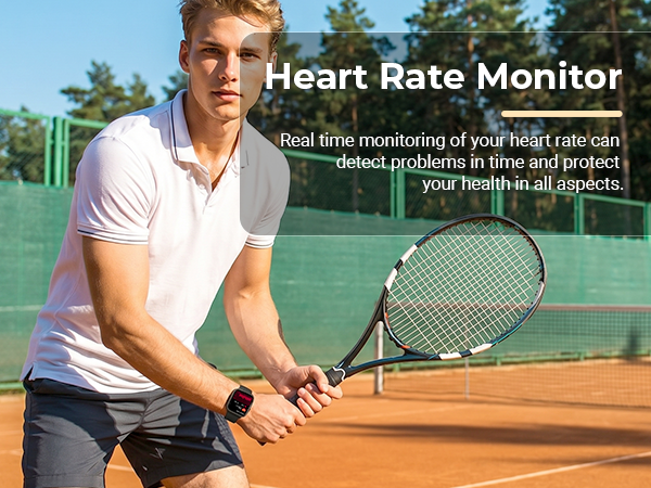 Smart watch heart rate monitoring function