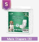 dog diapers male small