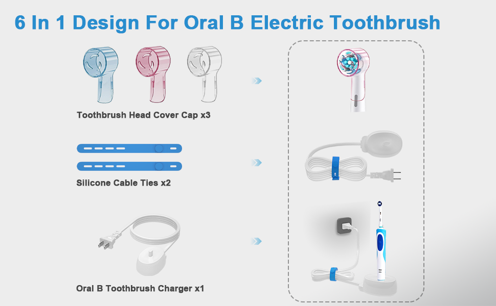 Charger kits for Oral B electric toothbrush