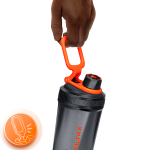 rechargeable protein shaker bottle
