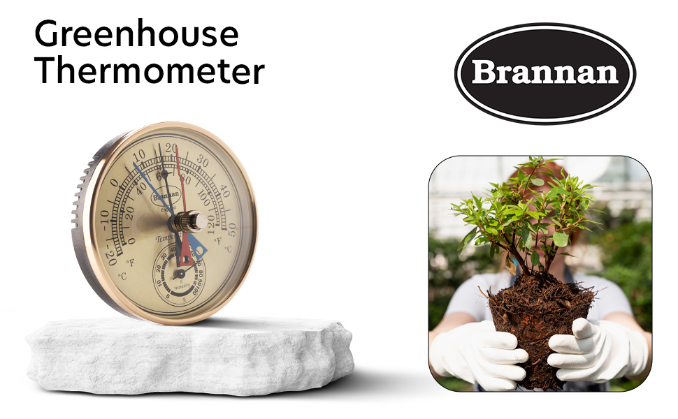Max Min Greenhouse Thermometer