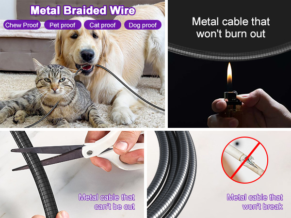 usb c metal cable
