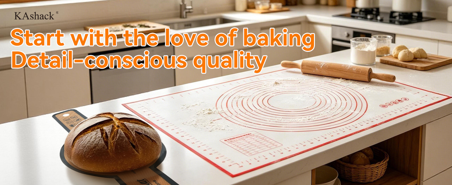 Silicone Bread Sling and Pastry Mat