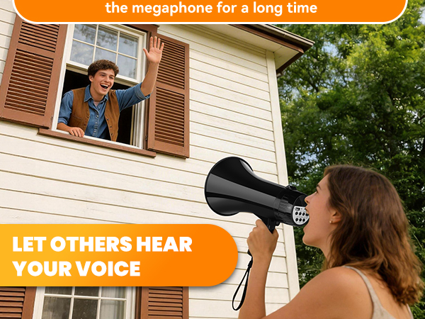 Rechargeable Megaphone