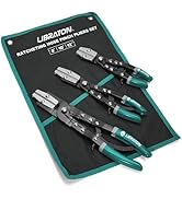 LIBRATON Hose Clamp Pliers, 3PCS Ratchet Hose Pliers, Hose Pinch Pliers Automotive, Hose Clamp To...