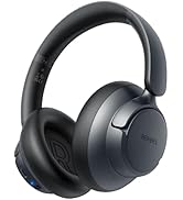 BERIBES Upgraded Hybrid Active Noise Cancelling Headphones with Transparent Modes,70H Playtime Bl...