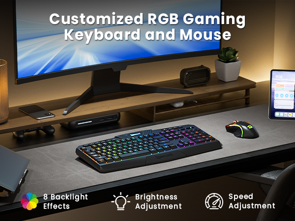 Gaming Keyboard and Mouse