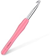 Crochet Hook, 8.0 mm Ergonomic Crochet Hook, Crochet Needles for Arthritic Hands,Knitting Needles...