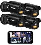 LaView 2K Security Camera Outdoor with Color Night Vision,3MP Wired Cameras for Home Security,IP6...