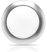 ECOELER 6 Inch LED 5000K Low Profile Recessed &amp; Surface Mount Disk Light, 16.5W LED Flush Mount C...
