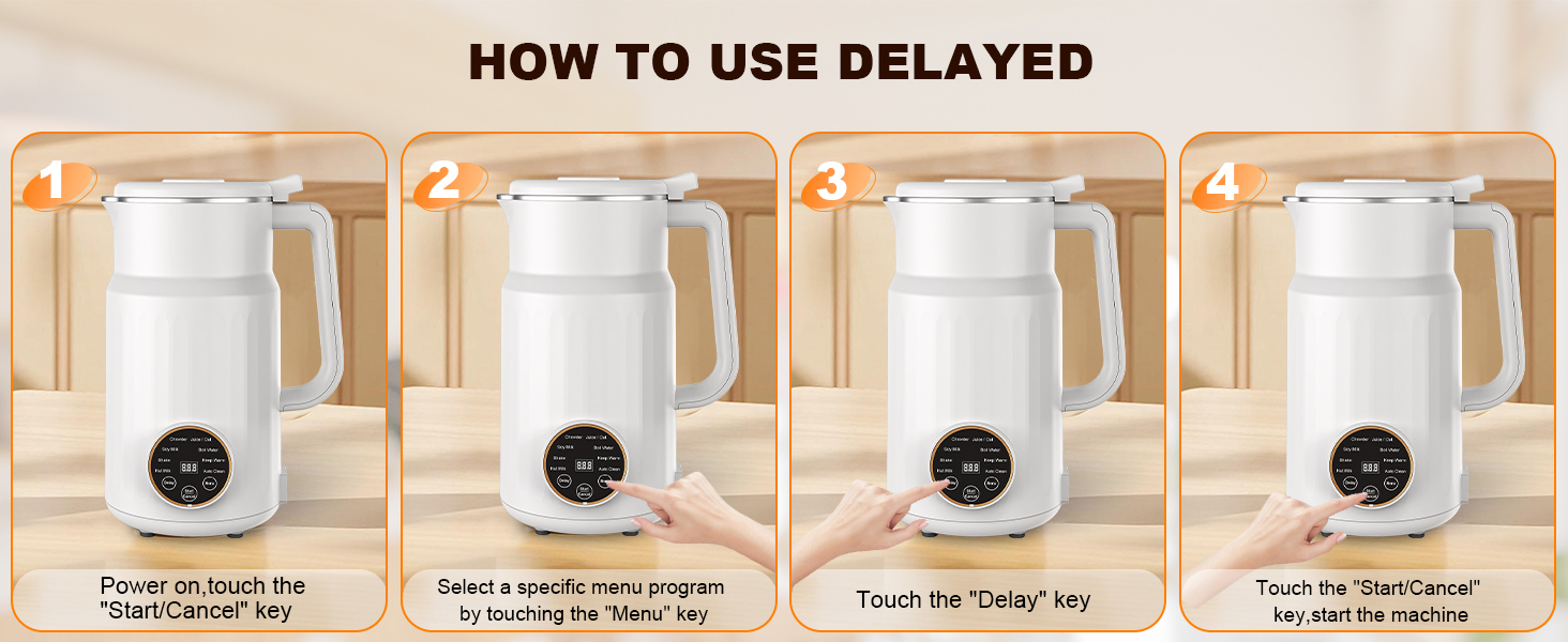 automatic nut milk maker