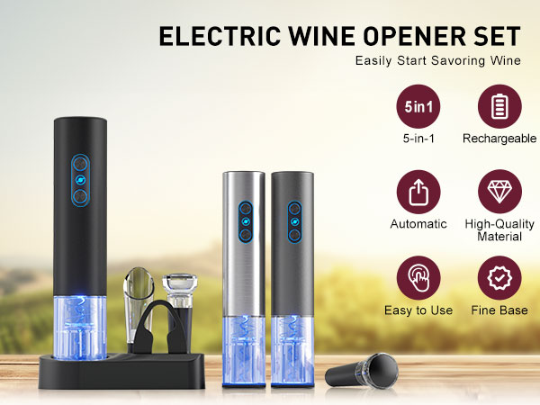 electric wine opener