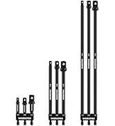WORKPRO 9-Piece Socket Adapter Extension Set, 1/4, 3/8, 1/2-Inch Drive, 1/4-Inch Hex Shank, Impac...
