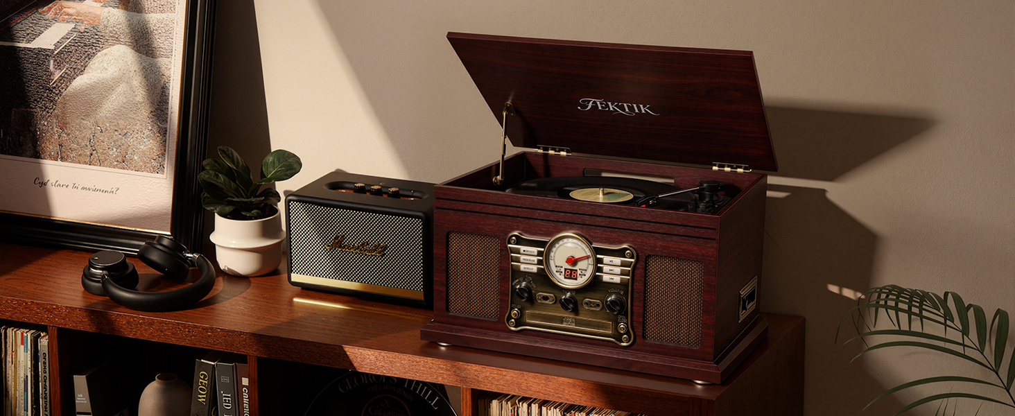 record player with bluetooth