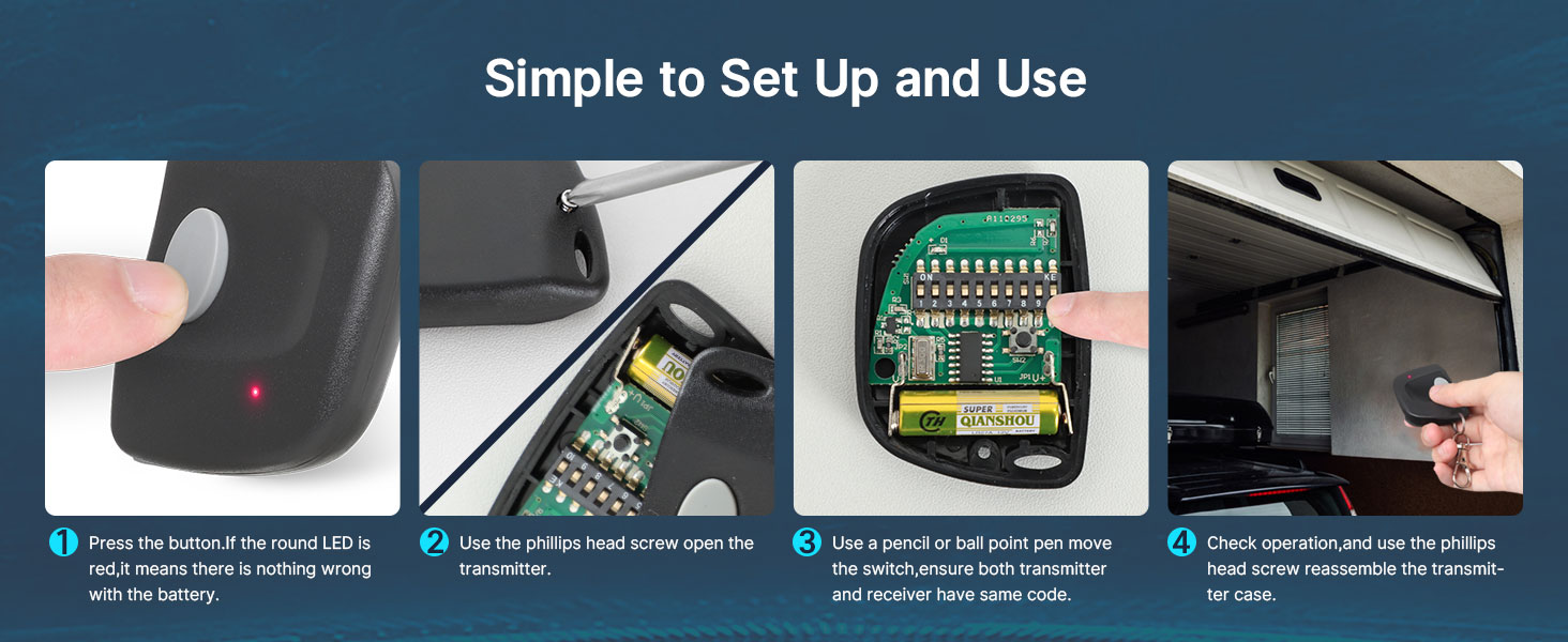 garage door opener remote
