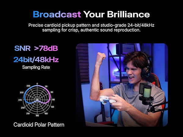 noise reduction gaming microphone