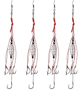 Dyxssm Trap Fishing Hooks Carp Fishing Baits Hook Lure with Fishing Spring Carp Feeder (Pack of 4)