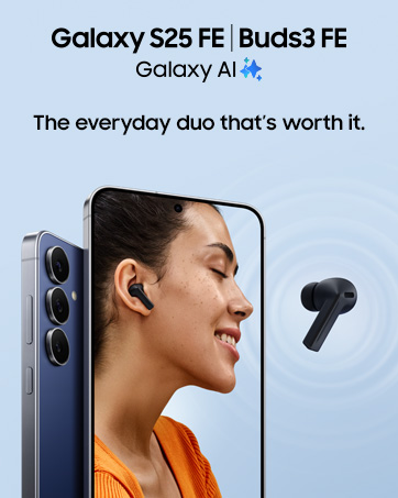 Galaxy S25 FE and Buds3 FE