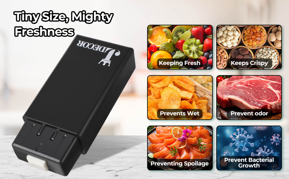 Keeps food fresh and uncontaminated