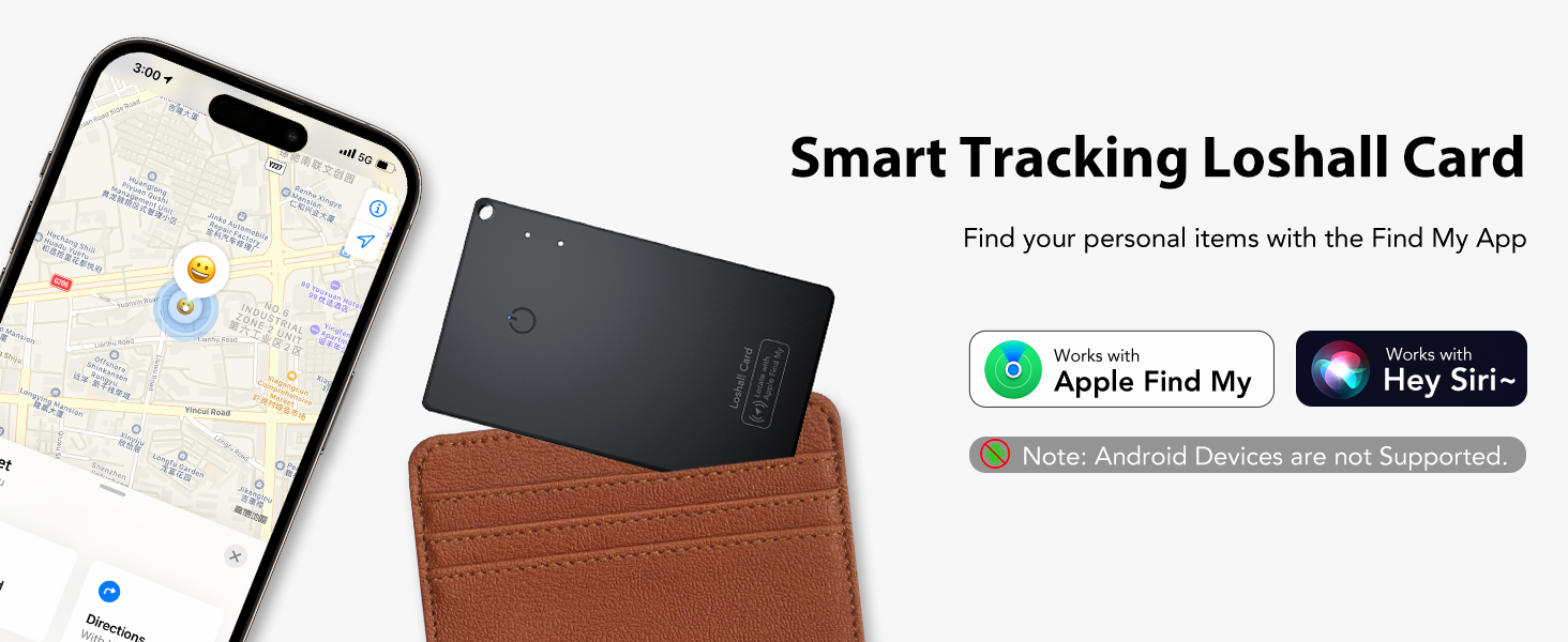 Smart Tracking Loshall Card