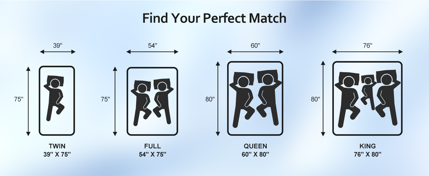Four Size you can choose