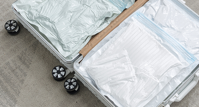 travel vacuum storage bags