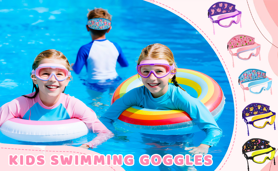 Axolotl swimming goggles