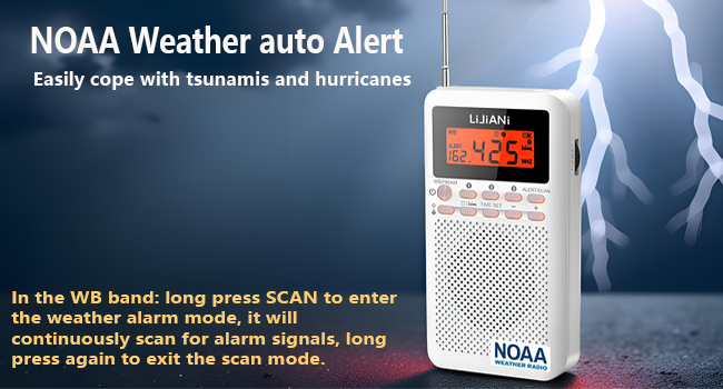 4- bands emergency radio