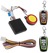 Motorcycle Alarm System,Tangxi 12V Motorcycle Anti Theft with Remote Control,125ddB Super Sound&amp; ...