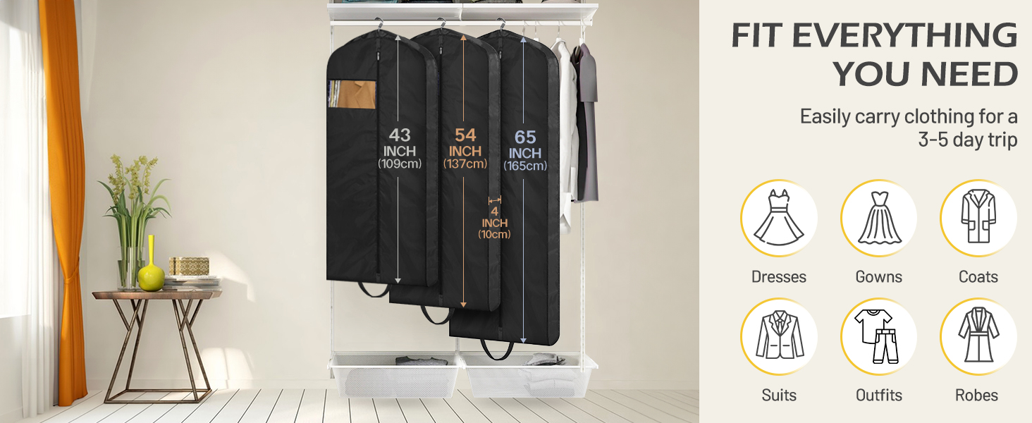 Garment Bags for Travel