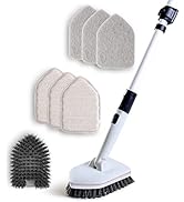 Moku Home Shower Scrubber 3 in 1 Extendable Long Handle 58" Cleaning Brush Bundle Value Pack - No...