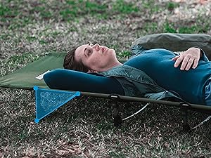 portable camp bed