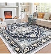 OPPODREAM Area Rugs 5x7, Soft 5x7 Area Rug, Washable Rug 5 x 7 with Non Slip Backing, Faux Cashme...