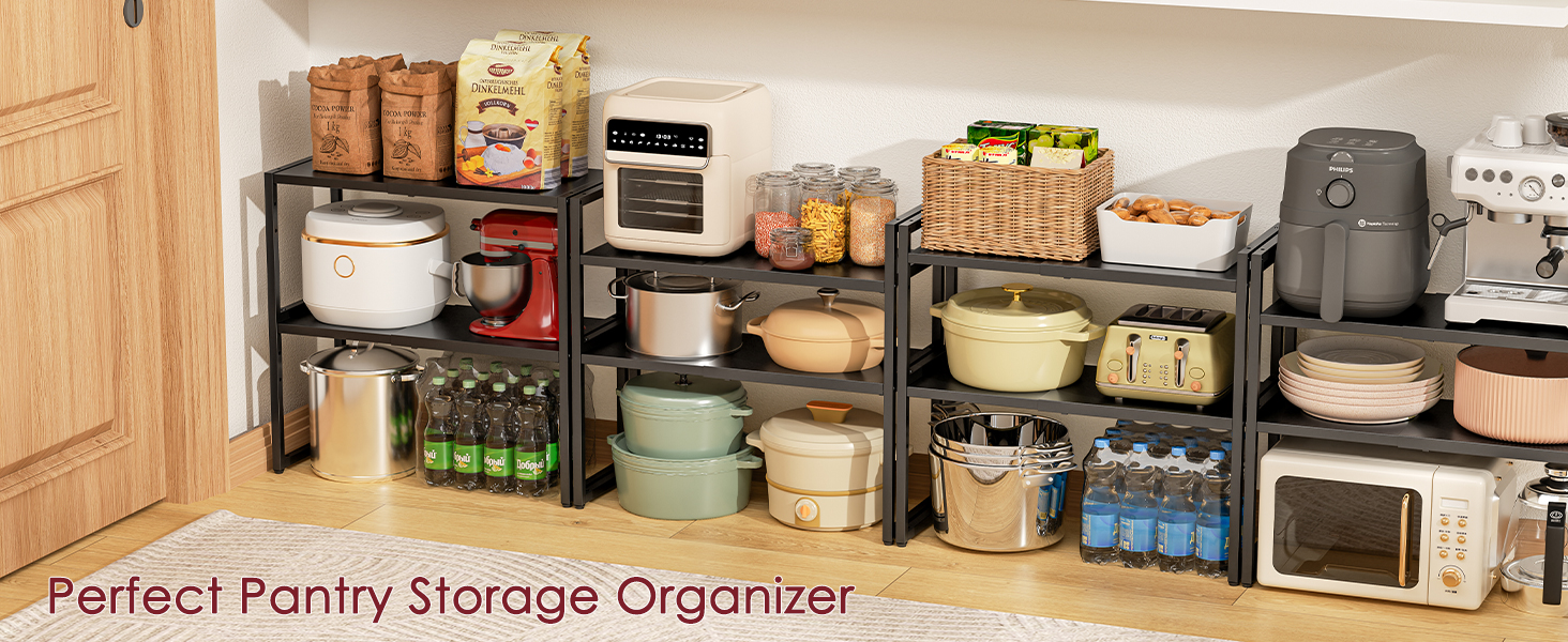 shelving units and storage
