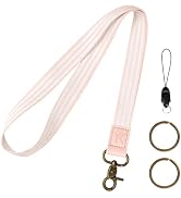 YANTHKEY Lanyards for ID Badges &amp; Keys, Long Neck Teacher Lanyard for Women Men, Keychain Lanyard...
