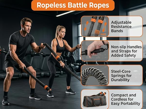 Ropeless Battle Ropes