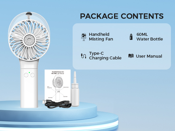 handheld misting fan