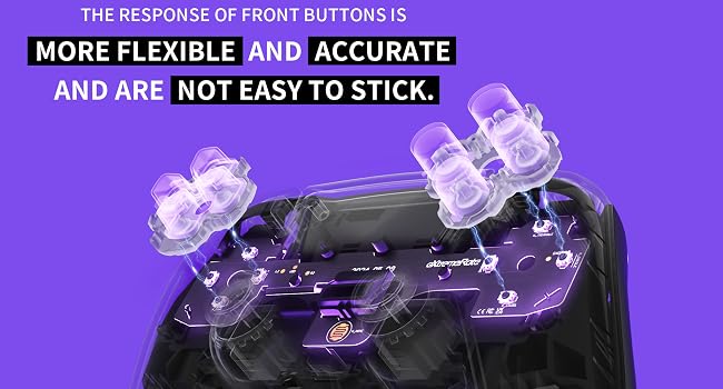 eXtremeRate Strong Version Whole Clicky Kit V2 for PS5 Controller BDM-040 050 Shoulder Face Buttons