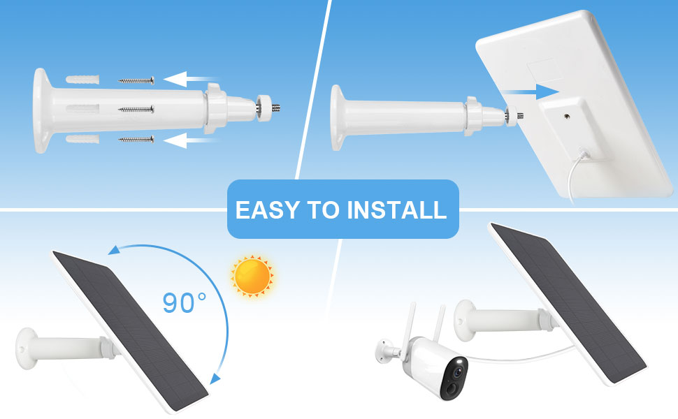 easy install solar panel