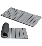 AWW Foldable Stone Bath Mat, Quick Dry Diatomaceous Earth Bath Mat with Non-Slip Mat, Super Absor...