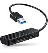 SATA to USB A Cable, Electop USB 3.0 to SATA III External Hard Drive Adapter for SSD/2.5” 1.8” HD...