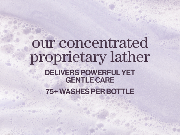 Pureology shampoo in shower