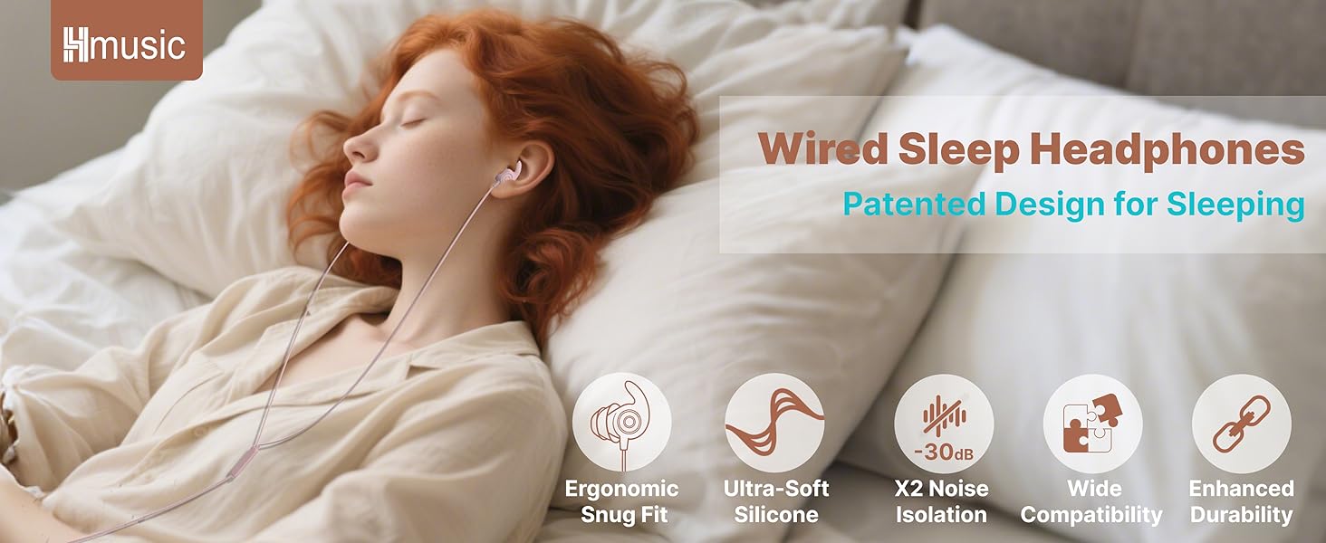 bedphones sleep headphones night time headphones sleeping white sleep earbuds soft earbuds