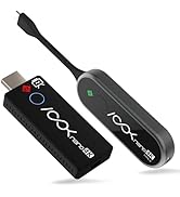 USB C Wireless Transmitter and HDMI Receiver 4K, 2.4/5G HDMI Extender 131FT, Wireless Display Ada...