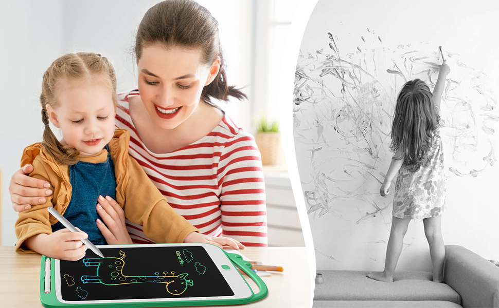 Prevent children from scribbling